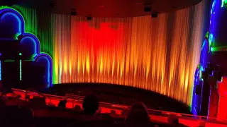 Star Wars Force Awakens curtain lightshow at Warren Theater in Broken Arrow, OK !