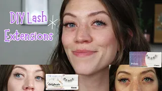 AT-HOME Lash Extensions! Lilac St Lashes