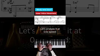 How to Create RH Counter-Melodies on "Body and Soul" #shorts