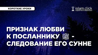 Признак любви к Посланнику  (ﷺ) - следование его Сунне |  Абу Яхья Крымский