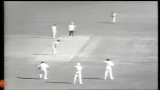 dennis lillee bowling in his debut test