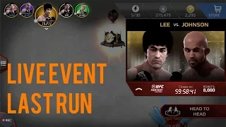 EA SPORTS UFC Mobile - Bruce Lee / Demetrious Johnson Live Event Last Run!