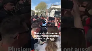 "Marine, dégage !": des militants antifascistes ont perturbé la venue de Marine Le Pen à Pertuis