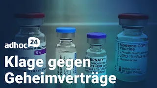 Impfstoff-Verträge: Klage gegen EU / Ärzte wollen Test-Monopol / Grippeimpfung in Apotheken