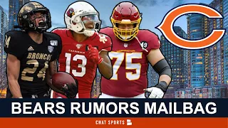 Bears Rumors Q&A: Sign Brandon Scherff, Christian Kirk & DJ Chark? + Draft Skyy Moore Or Leo Chanel?