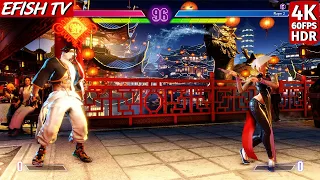 Rashid vs A.K.I. (Hardest AI) - Street Fighter 6 | 4K 60FPS HDR