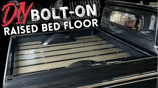 C10 | DIY Bolt-On Raised Bed Floor for Air Ride Suspension