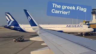 [TRIP REPORT] AEGEAN AIRLINES Airbus A321neo ECONOMY CLASS Review | Athens (ATH)  - Frankfurt (FRA)