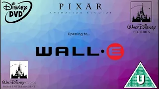 Opening to WALL-E 2008 UK DVD
