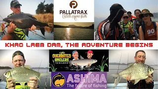 The Overrated Anglers - Fishing in Thailand - Khao Laem Raft Day 1 - Black Shark Minnow & Java barbs