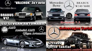 Mercedes Benz W124 Vachok, W140 Kaban, AMG CLK GTR G-CLASS