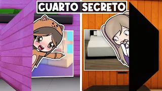 Cuarto Secreto de Mandarina vs Lyna en Brookhaven Roblox