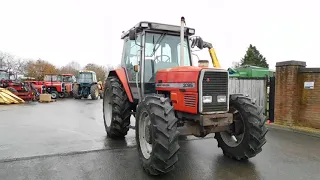 MASSEY FERGUSON 3095 TRACTOR WALKROUND VIDEO