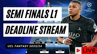 UCL Fantasy Matchday 11 : Deadline Stream | Live Q & A | Champions  League Fantasy Tips 2023/24