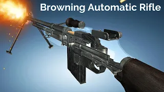 Animation: How a Browning Automatic Rifle (BAR) works