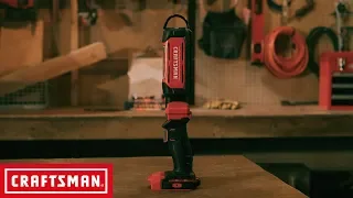 CRAFTSMAN V20* Cordless LED Hanging Worklight | Tool Overview