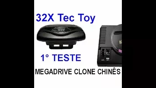 Primeiro Teste 32X mega clone FEI HAO HDMI