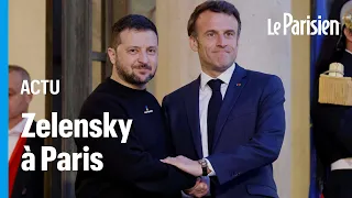 Guerre en Ukraine : Zelensky en visite éclair à Paris pour un dîner de travail avec Macron