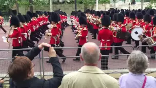 Trooping The Colour 2016 - March Up The Mall