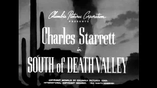 The Durango Kid - South Of Death Valley - Charles Starrett, Clayton Moore, Smiley Burnette