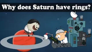 Why does Saturn have rings? | #aumsum #kids #science #education #children