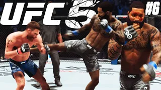 UFC 5 Career Mode Ep. 6: Big KOs On The Road To Becoming Ranked!