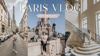 PARIS VLOG PART 2 | GIRAFE, PALACE OF VERSAILLES, LA GALERIE DIOR, CHANEL, DISNEYLAND PARIS.. ETC