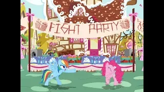 ADD004 MUGEN: Rainbow Dash (Me) Vs Pinkie Pie