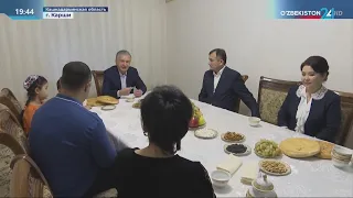 Президент Шавкат Мирзиёев посетил Кашкадарьинскую область