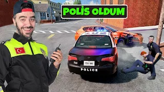 POLIS OLDUM SARHOŞ SÜRÜCÜYÜ KOVALADIM KAZA YAPTIM - POLIS OYUNU
