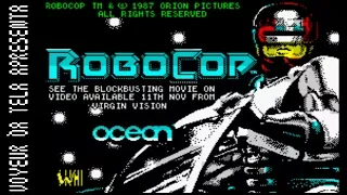 ZX Spectrum 48k - Robocop Loading Screen