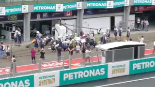 Malaysia GP 2017 - Williams Pre Race Pitstop Practice