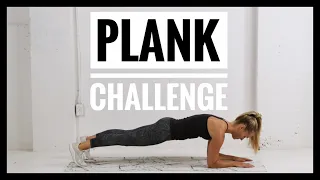 Take The PLANK CHALLENGE// 8 Plank variations
