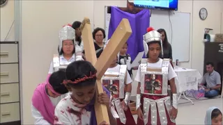 Good Friday Service for Children Passion Play in CDM Penang