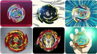 Beyblade Burst Rise - All Creations and Upgrades of Beyblades