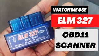 How to Use ELM 327 Bluetooth OBDII Scanner Step By Step