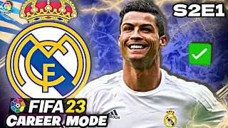SEASON 2 IS HERE!! CR7 RETURNS TO THE BERNABEU!! 🔥FIFA 23 Real Madrid Career Mode S2E1