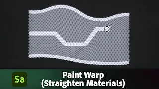 Using the Paint Warp filter in Substance 3D Sampler | Adobe Substance 3D