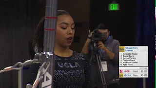 Margzetta Frazier Bars 2019 UCLA vs Nebraska 9 875 [HD 60fps]