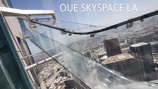 Riding the Glass Slide & Other Highlights from OUE Skyspace in Los Angeles