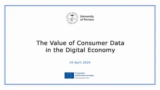 The Value of Consumer Data in the Digital Economy - 19 April 2024