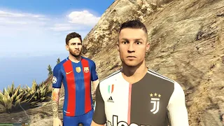 GTA 5 Messi vs Ronaldo Funny #Ragdolls