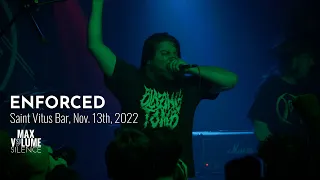 ENFORCED live at Saint Vitus Bar, Nov. 13th, 2022 (FULL SET)