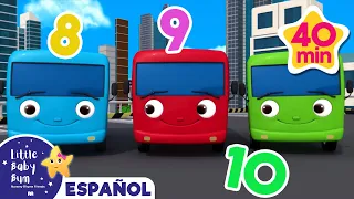 Cuenta los autobuses! |🚌 Caricaturas de autobuses 🚌| Canciones infantiles | LBB Español