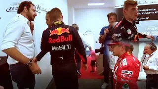 Max Verstappen Got Kicked Out of Podium USA GP 2017