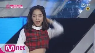 [Produce 101] 1:1 EyecontactㅣKim Se Jeong – Group 1 Wonder Girls ♬Irony EP.04 20160212