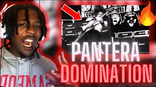 FIRST TIME HEARING Pantera - Domination (Official Live Video) [REACTION]