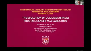 Oligometastases:  An Evolving Frontier in Radiation Oncology