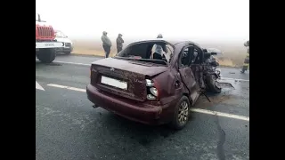 Стало плохо за рулем: тройная смертельная авария в Самарской области