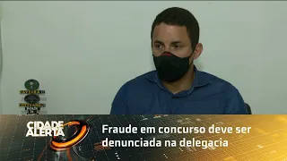 Fraude em concurso deve ser denunciada na delegacia